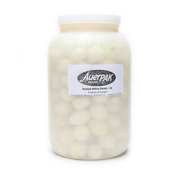 Wholesale Dix Farms White Pearl Peeled Onions 5lb- Bulk
