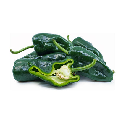 Wholesale Dix Farms Poblano (Pasilla) Peppers 10lb- Bulk