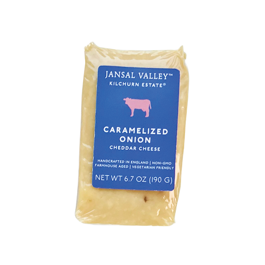 Wholesale Kilchurn Estate Caramelized Onion Cheddar Cheese 6.7oz- Bulk