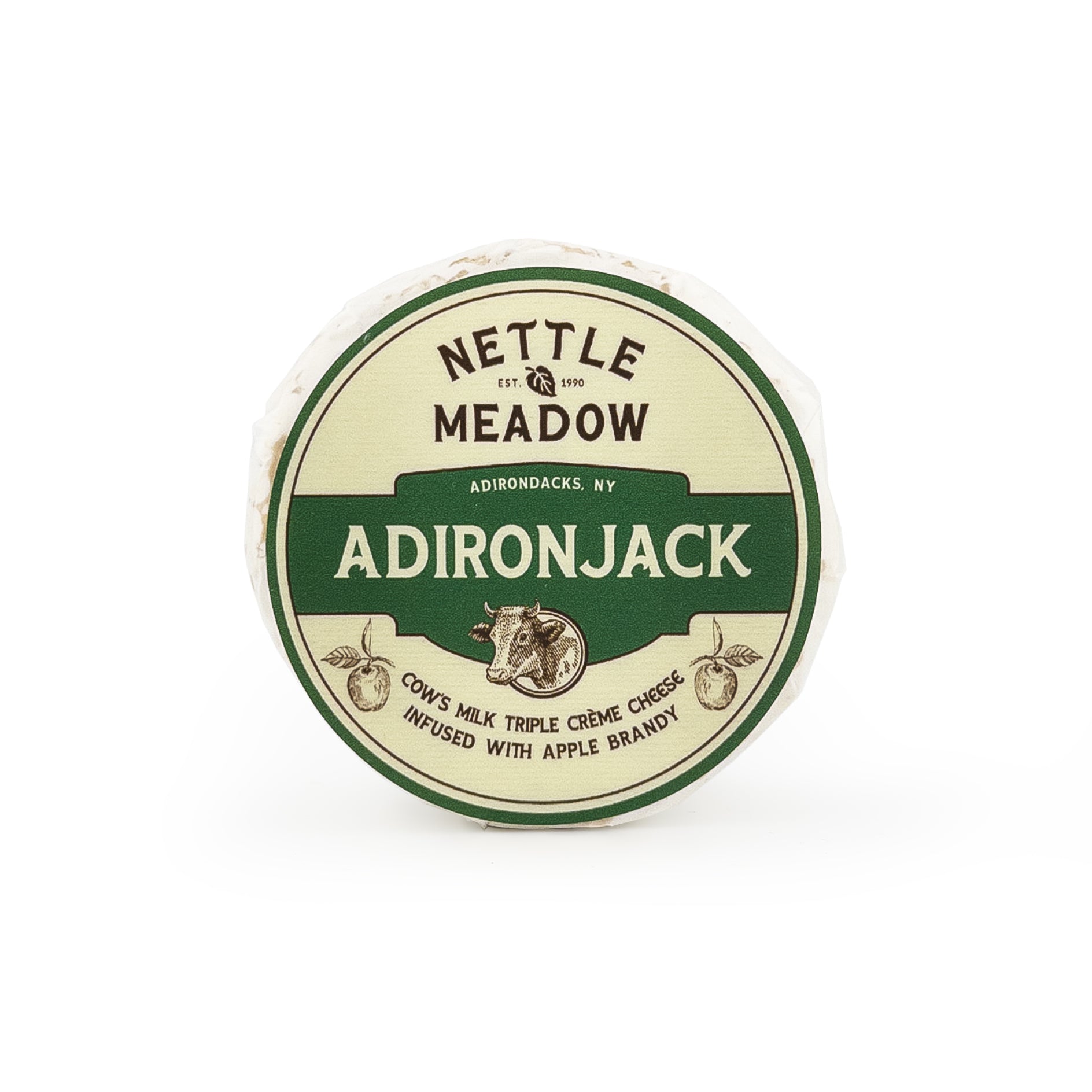 Wholesale Nettle Meadow Adiron Jack Triple Creme Cheese 8oz- Bulk