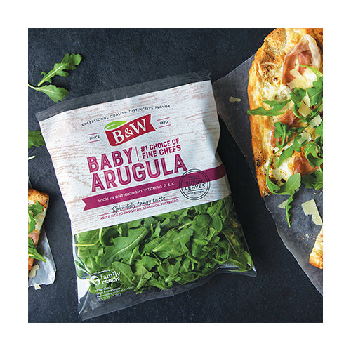 Wholesale B & W Baby Arugula 1.5lb- Bulk