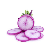 Wholesale Dix Farms Bunched Purple Ninja Radishes- Bulk