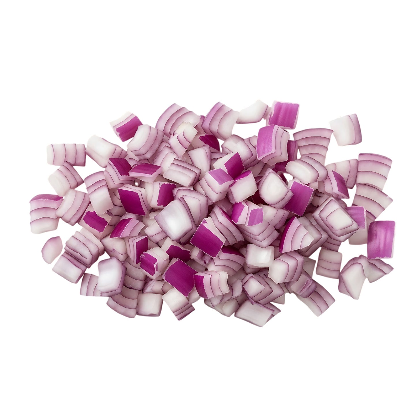 Wholesale Dix Farms Fresh Onions 1/4 Inch Diced Red 5lb- Bulk