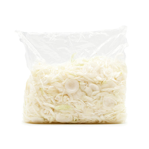 Wholesale Dix Farms White Onion Strips 5lb- Bulk