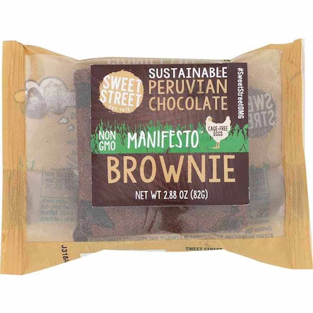 Wholesale Sweet Street Peruvian Manifesto Chocolate Brownie 2.88 Oz- Bulk