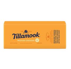 Wholesale Tillamook Medium Cheddar Print 10 Lb- Bulk
