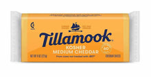 Wholesale Tillamook Medium Cheddar Bar Kosher 8 Oz- Bulk