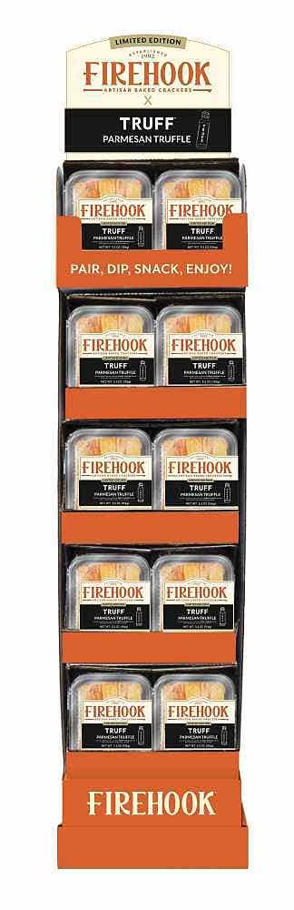 Wholesale Firehook Parmesan Truffle Crackers Shipper 5.5 Oz- Bulk