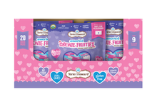 Wholesale Torie & Howard Organic Chewie Fruities® Valentine Candy Assorted Original & Sour Flavors 8.46oz- Bulk