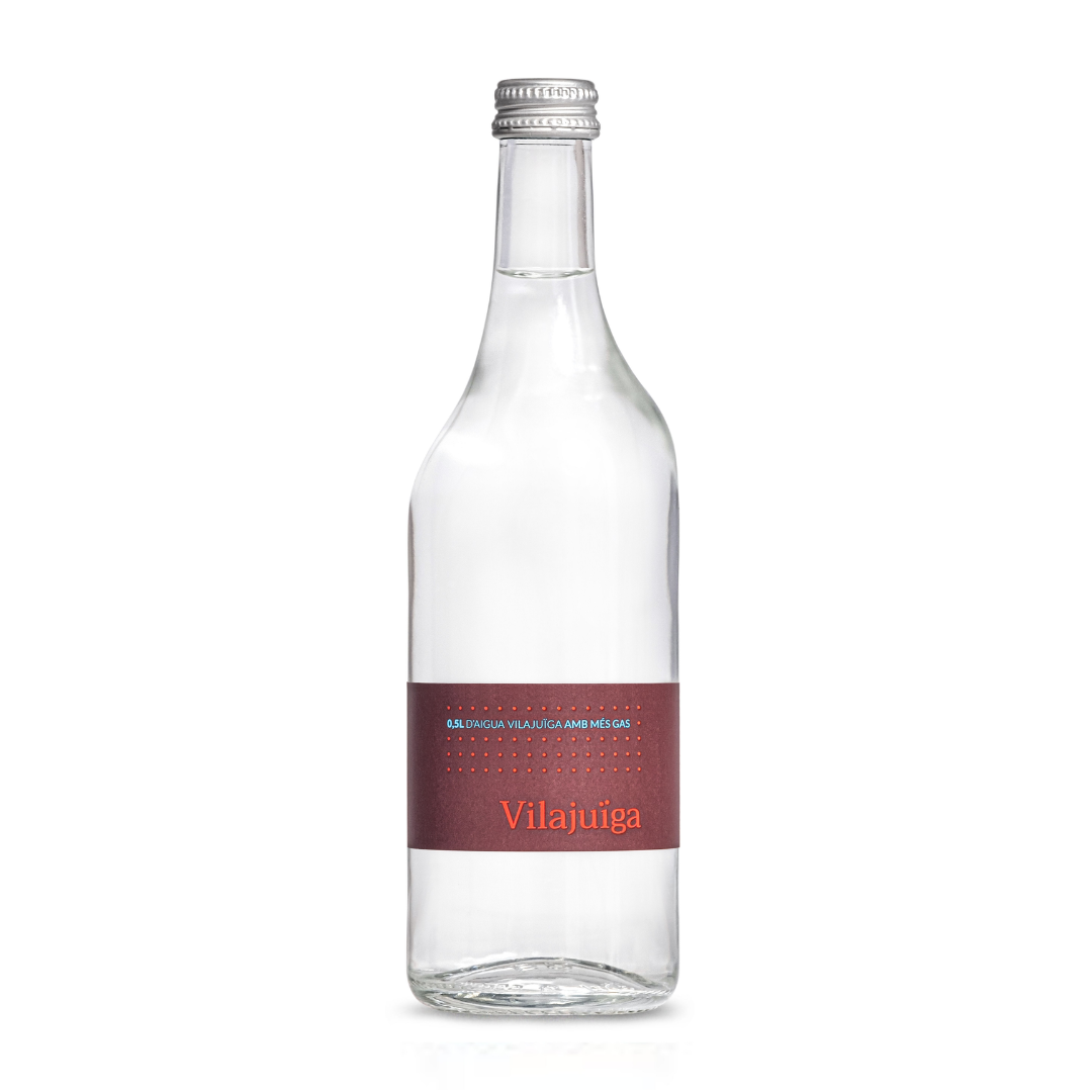 Wholesale Vilajuiga Sparkling Mineral Water - 0.5L| Glass Bottles- Bulk