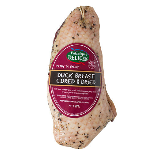 Wholesale Fabrique Delices Duck Prosciutto Split Breast .75lb- Bulk