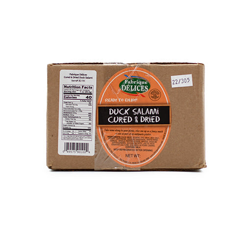 Wholesale Fabrique Delices Duck Salami 6oz- Bulk