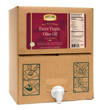 Wholesale BoxNCase New World Extra Virgin Olive Oil- Bulk