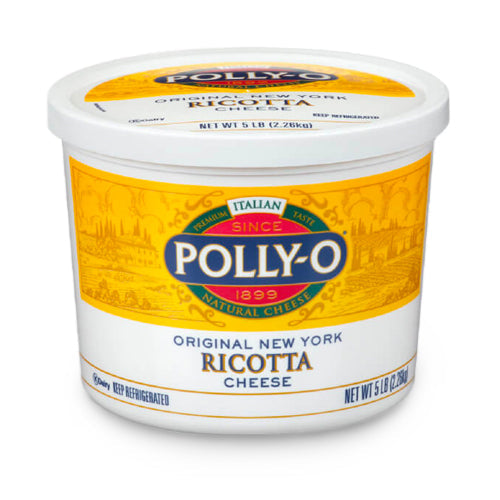 Wholesale Polly-O Fresh Ricotta Cheese 5lb- Bulk