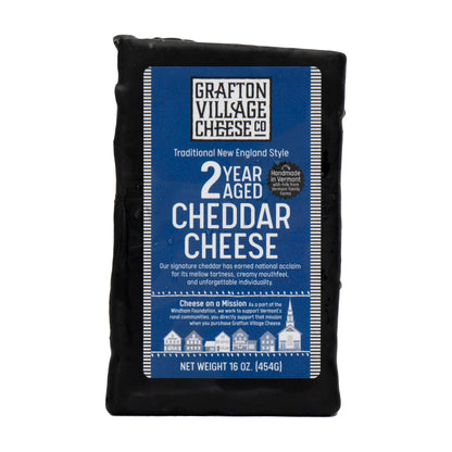 Wholesale Grafton Village Cheese Co. 2yr Vermont Cheddar Cheese 1lb- Bulk