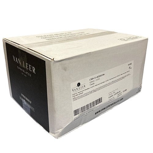 Wholesale Van Leer 46% Semi Sweet Chocolate Chunks 30lb- Bulk