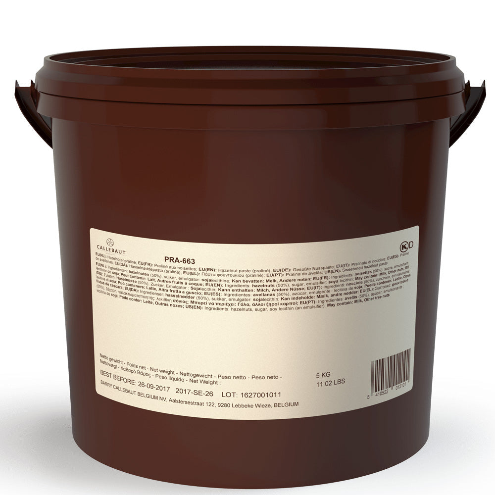 Wholesale Callebaut Hazelnut Praline 50% 5kg- Bulk