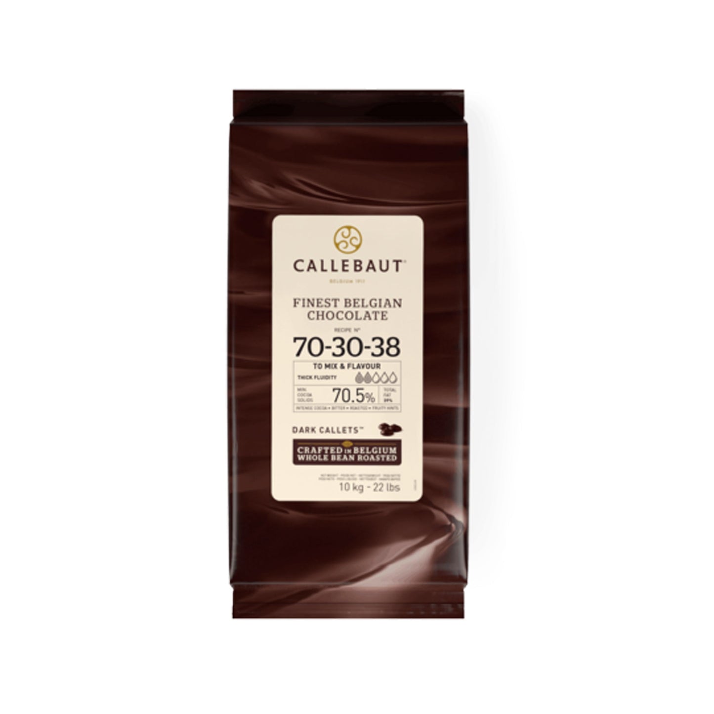Wholesale Callebaut 70.5% Dark Chocolate 22lb- Bulk