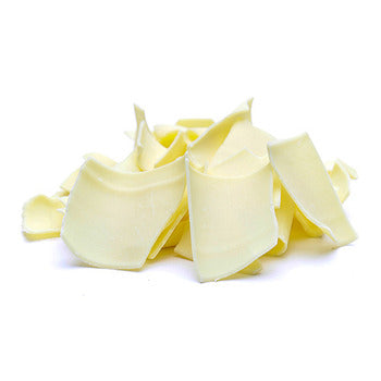 Wholesale Callebaut White Chocolate Oval Shavings 4lb- Bulk