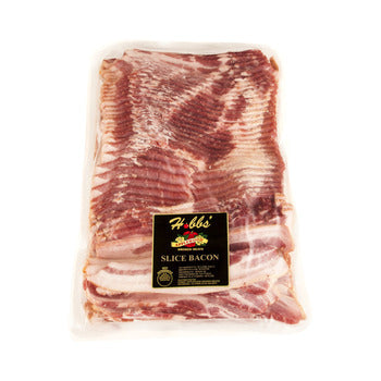 Wholesale Hobbs' Applewood Smoked Meats Thick Sliced Bacon 15lb- Bulk