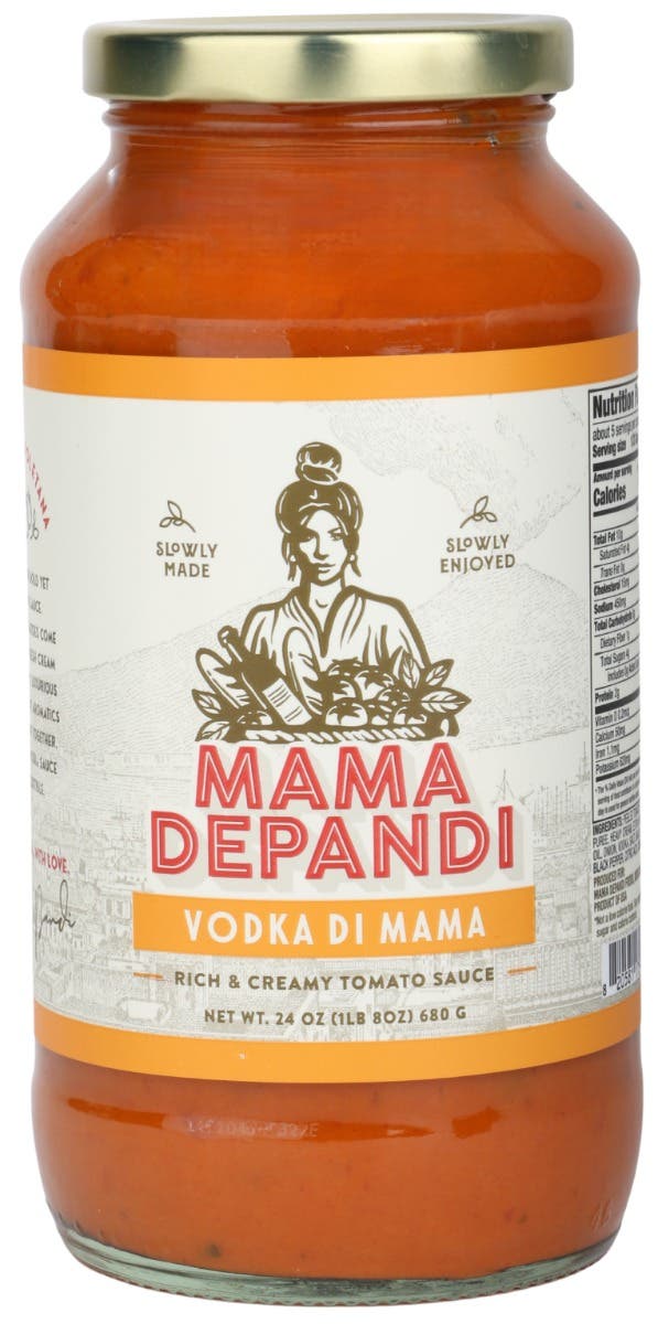 Wholesale Mama DePandi Vodka Sauce 24 Oz- Bulk