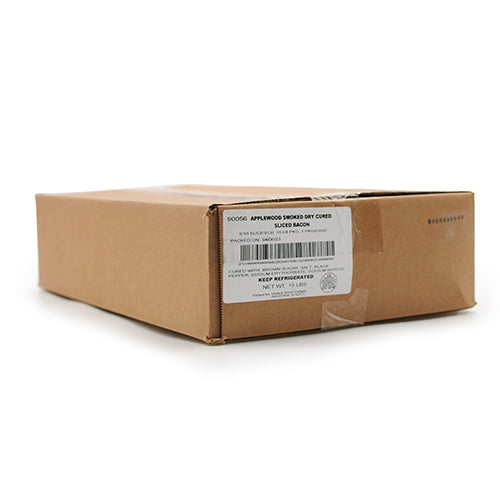 Wholesale Vande Rose Farms Antibiotic Free Duroc Bacon Applewood Smoked Slice 8/10 15lb- Bulk