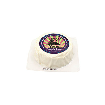 Wholesale Cypress Grove Purple Haze Fresh Goat Cheese Disk 4oz- Bulk