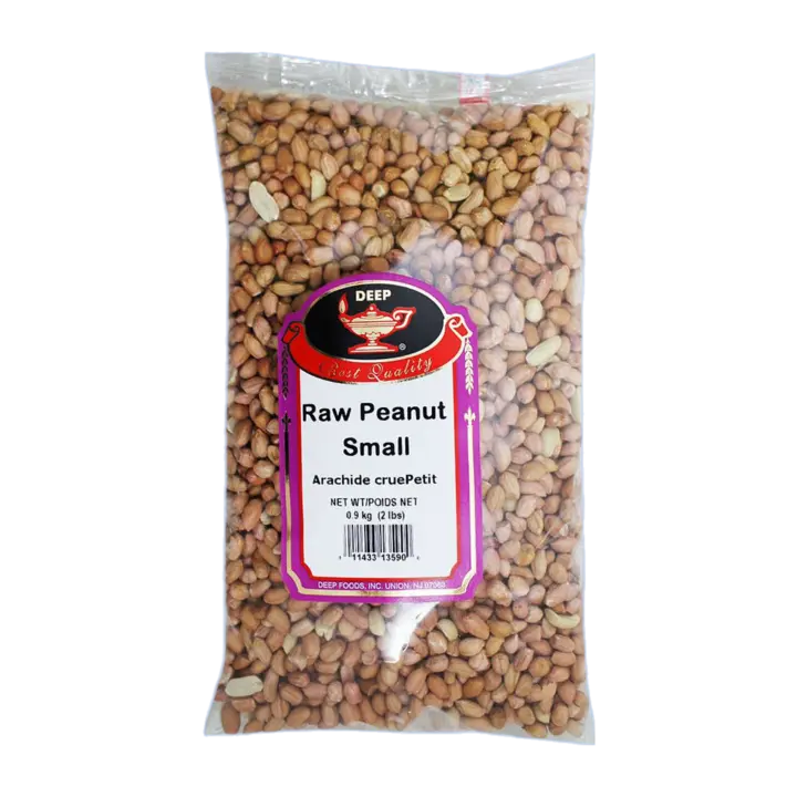 Wholesale Deep Raw Peanuts Small 2 lb- Bulk