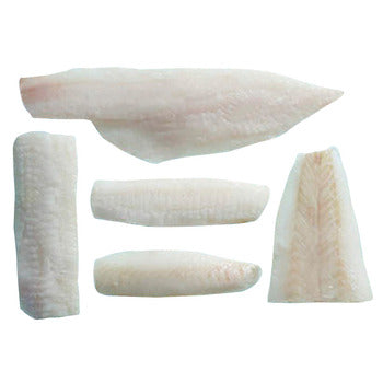 Wholesale Fjord Fresh Atlantic Cod Portions 8 Oz 10lb- Bulk
