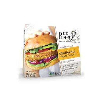 Wholesale Dr. Praeger's 5.5 Oz California Veggie Burger 10lb- Bulk