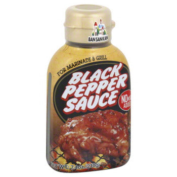 Wholesale Nippon Shokken Bankansan Asian Black Pepper Sauce- Bulk