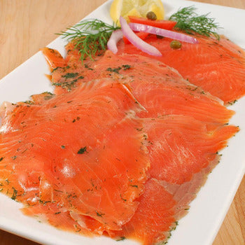 Wholesale 55 Degrees Smoked Salmon Gold Label Sliced- Bulk