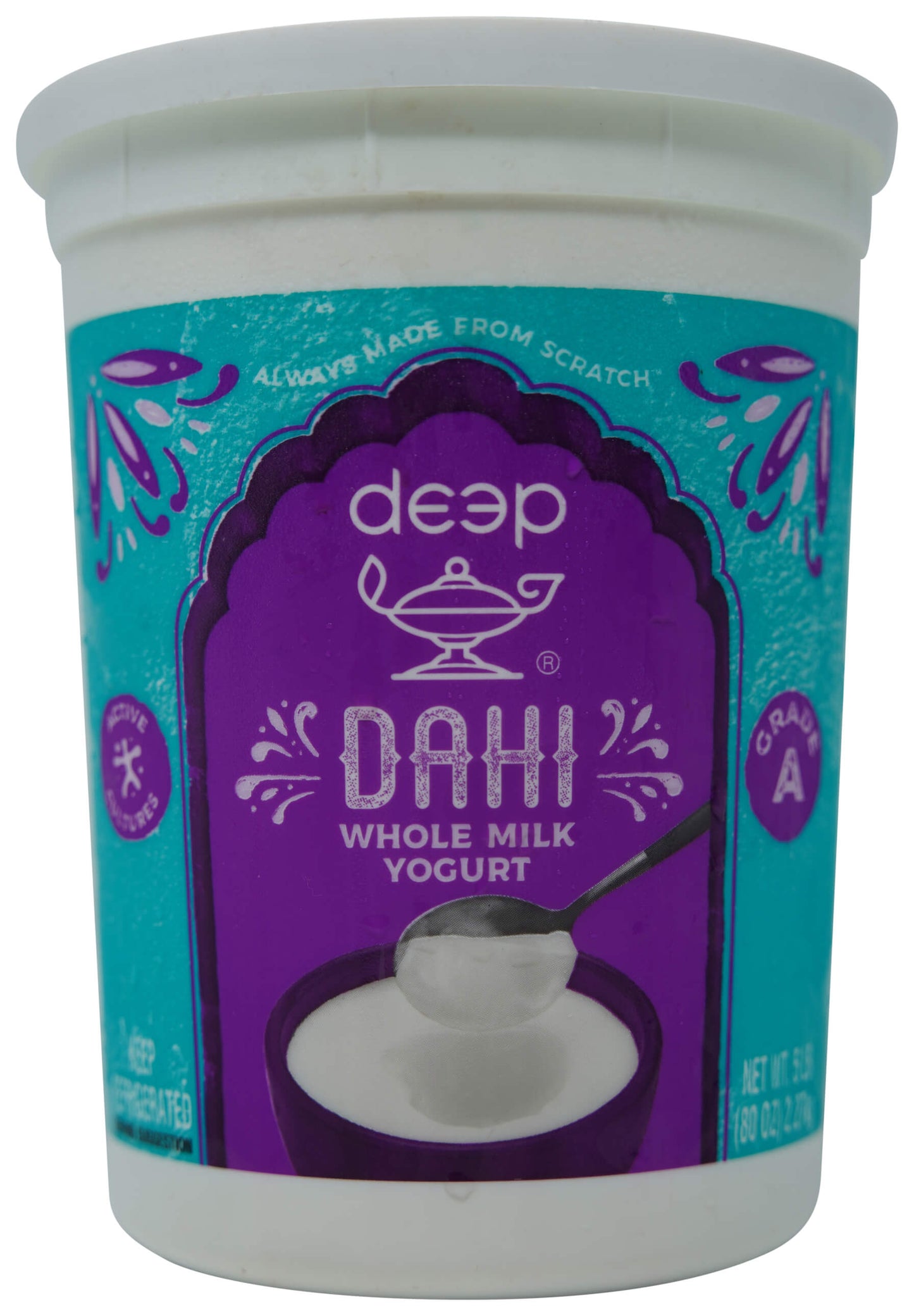 Wholesale Deep Whole Milk Dahi 5 lb- Bulk