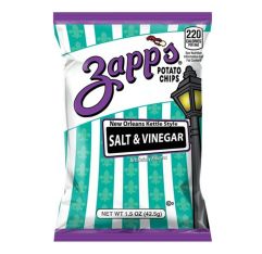 Wholesale Zapp's Salt & Vinegar Chips Gluten Free 1.5 Oz- Bulk