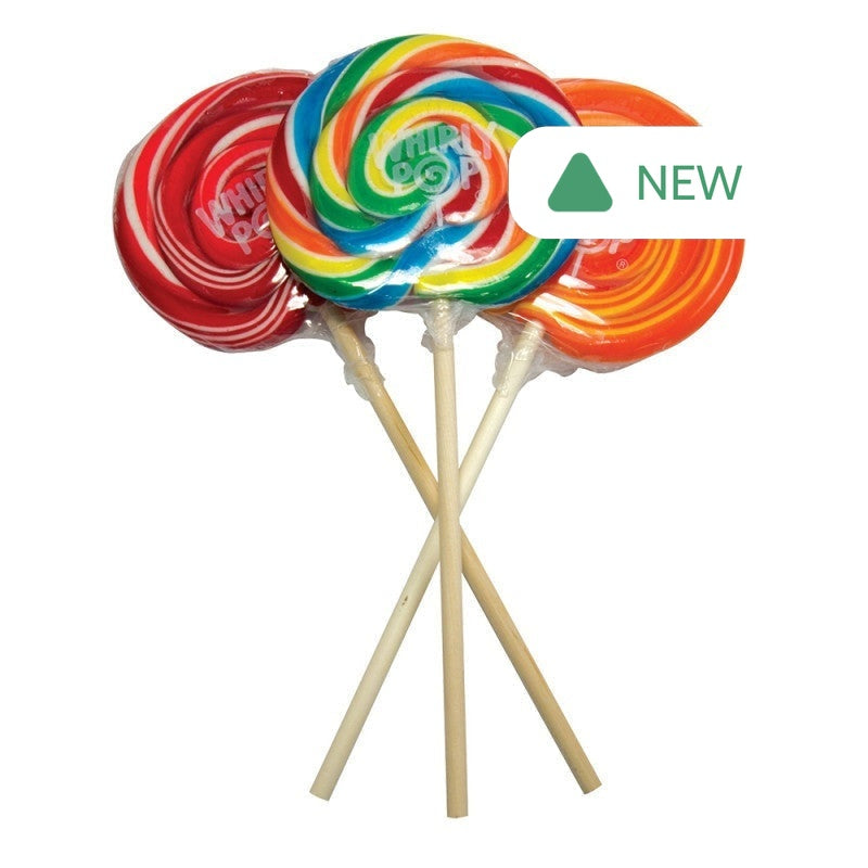 Wholesale Whirly Pop Assorted Colors 4 Inch 3 Oz- Bulk