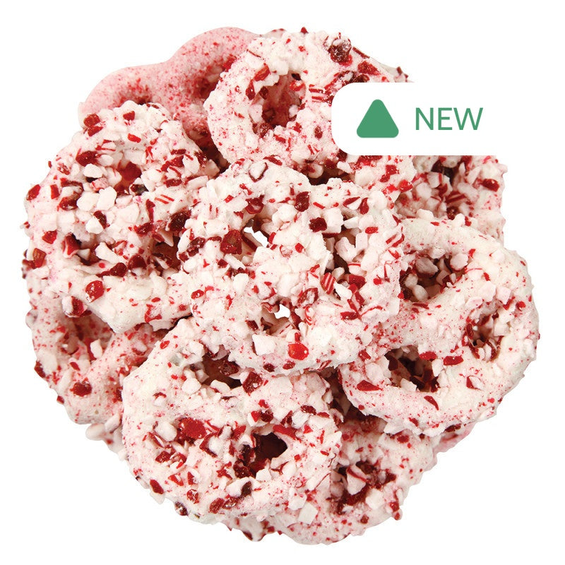 Wholesale BOX N CASE MINI YOGURT PRETZELS WITH CRUSHED PEPPERMINT- Bulk