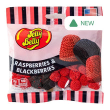 Wholesale Jelly Belly Raspberries And Blackberries 2.75 Oz Bag- Bulk