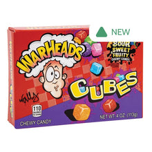 Wholesale Warheads Sour Chewy Cubes 4 Oz Theater Box- Bulk