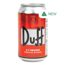 Wholesale Duff A L'Orange Sparkling Beverage 12 Oz Can *Not For Sale In Canada*- Bulk