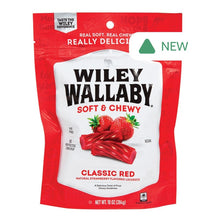 Wholesale Wiley Wallaby Australian Style Red Liquorice 10 Oz Pouch- Bulk