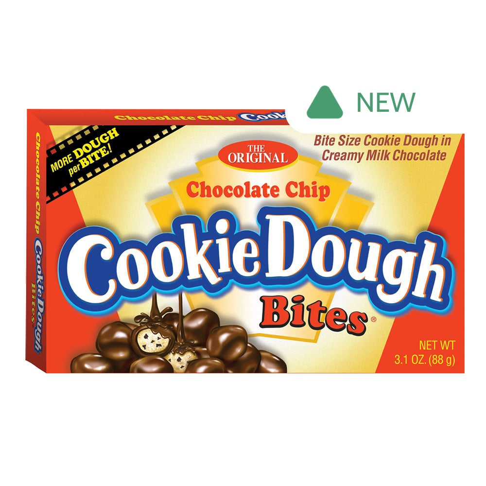 Wholesale Cookie Dough Bites Theater Box 3.1 Oz- Bulk