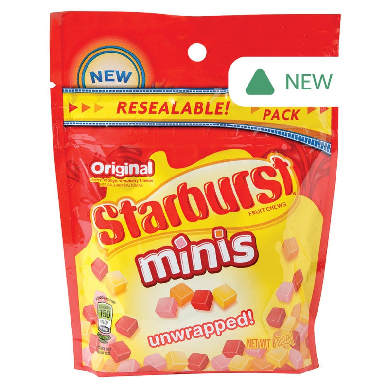 Wholesale Starburst Minis 8 Oz Pouch- Bulk