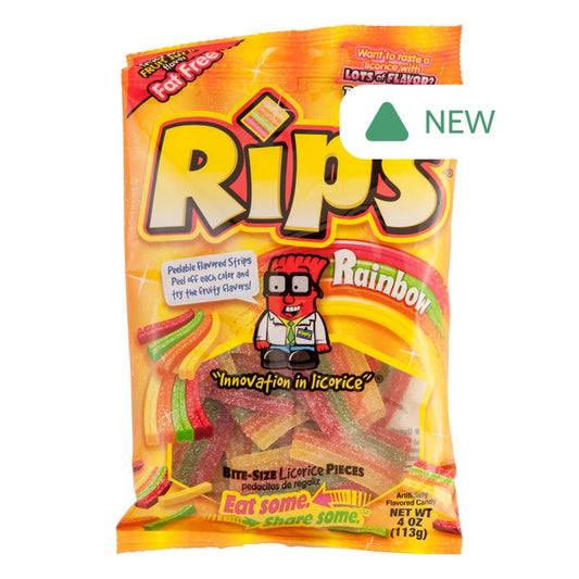 Wholesale Rips Rainbow 4 Oz Peg Bag- Bulk