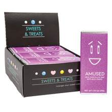 Wholesale Amusemints Milk Chocolate With Crispy Emotion Bar Amused 1.75 Oz- Bulk