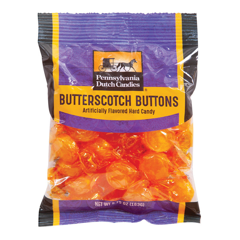 Wholesale Pdc Clear Window Bag Butterscotch Peg Bag 5.75 Oz- Bulk
