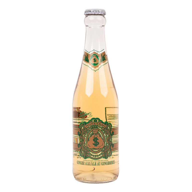Wholesale Gene Simmons Moneybag Ginger Ale 11.5 Oz Bottle 4 Pack- Bulk