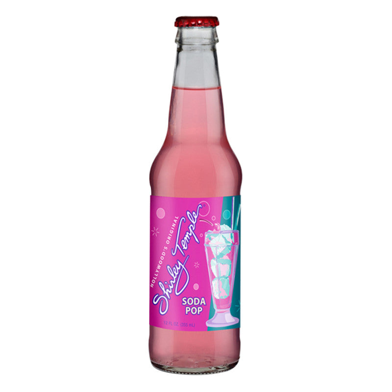 Wholesale Hollywoods Shirley Temple Soda 12 Oz Bottle- Bulk