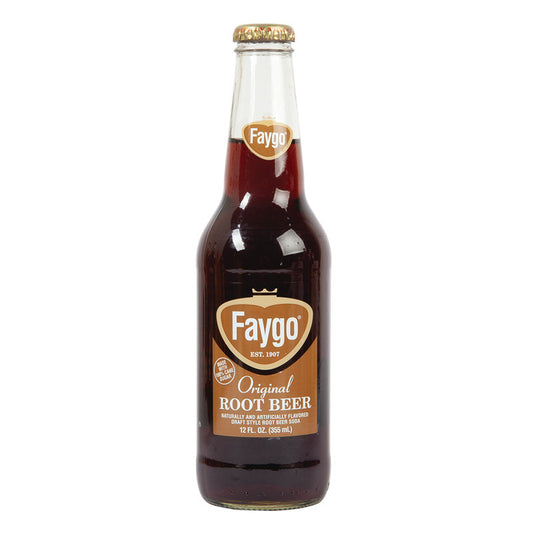 Wholesale Faygo Root Beer Soda 6 Pk 12 Oz Bottle- Bulk