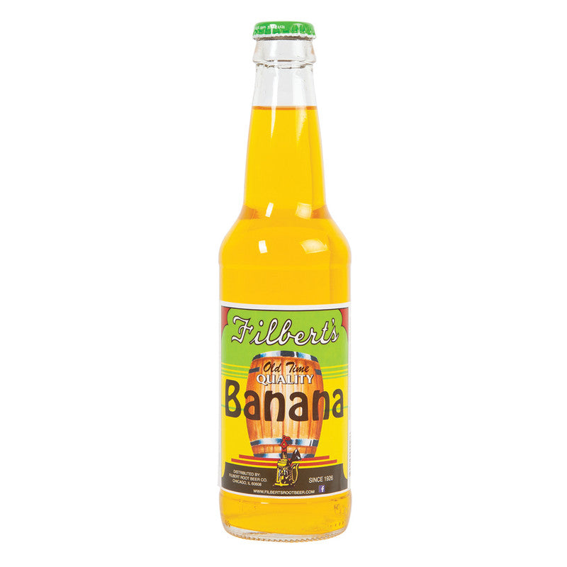 Wholesale Filbert's Banana Soda 12 Oz Bottle- Bulk