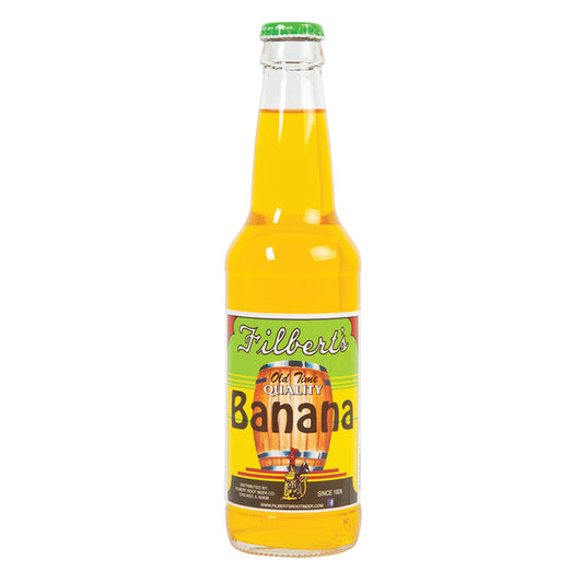 Wholesale Filbert's Banana Soda 12 Oz Bottle- Bulk